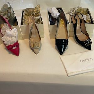 COPY - Joan & David lot of shoes all w/org Boxes 6.5